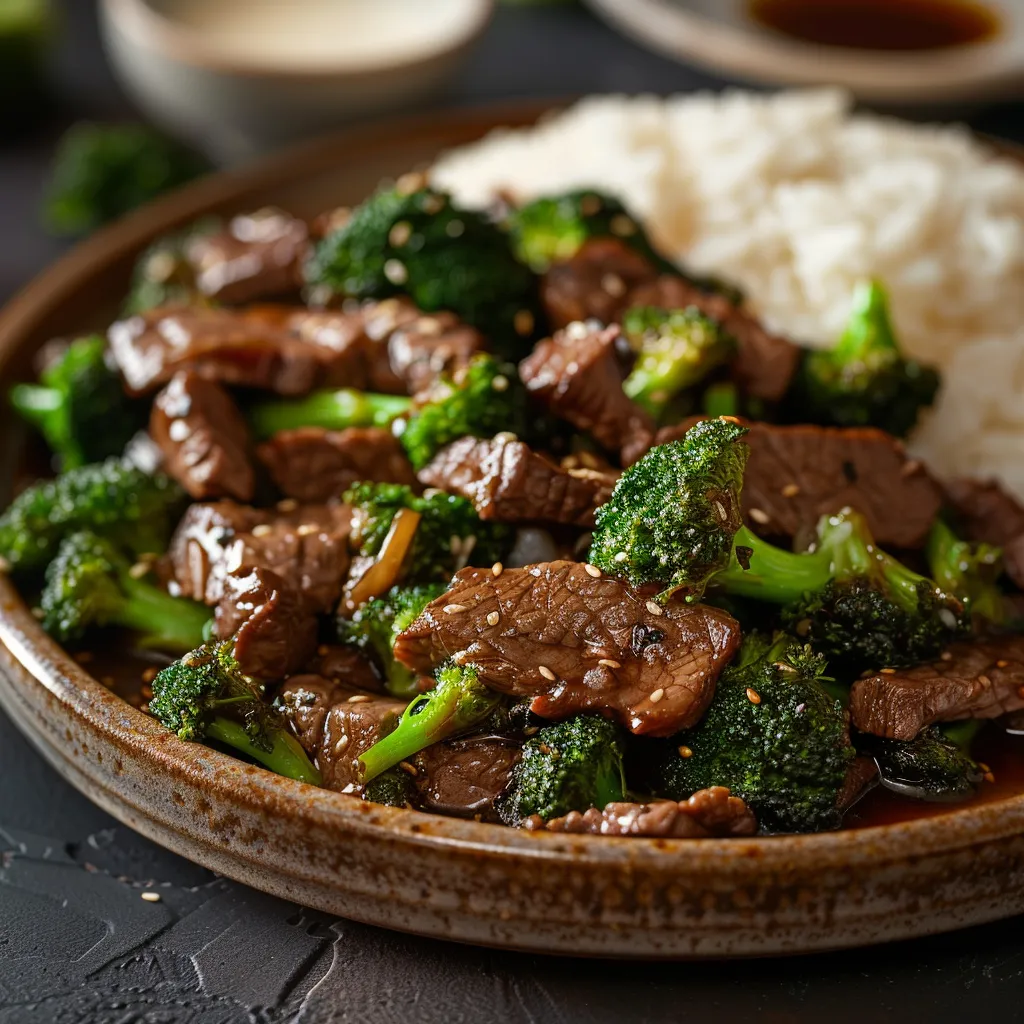 A plate of butter chicken featuring tender chicken pieces in a creamy sauce, served with naan and rice.
