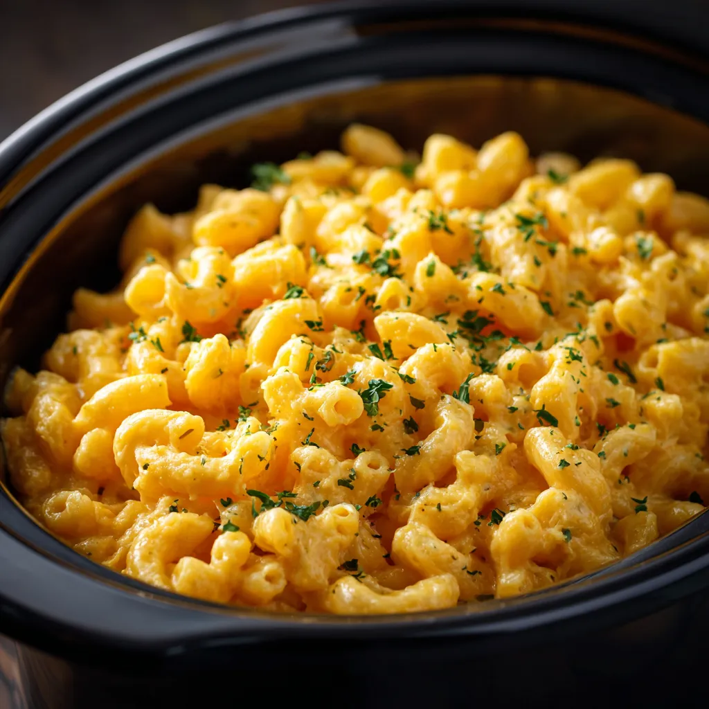 Comforting bowl of homemade mac and cheese with a golden, cheesy texture.