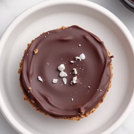 A delicious assortment of peanut butter oat cups featuring a creamy texture and soft shadows.