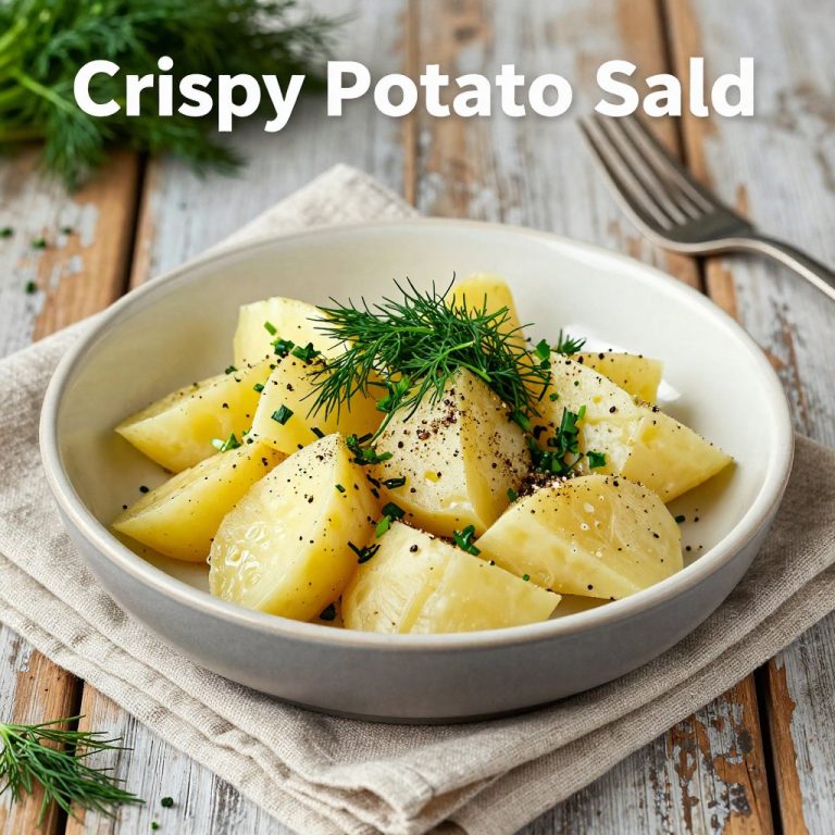Crispy Potato Salad | Crunchy, Zesty & Perfectly Roasted! 🥔🔥🌿