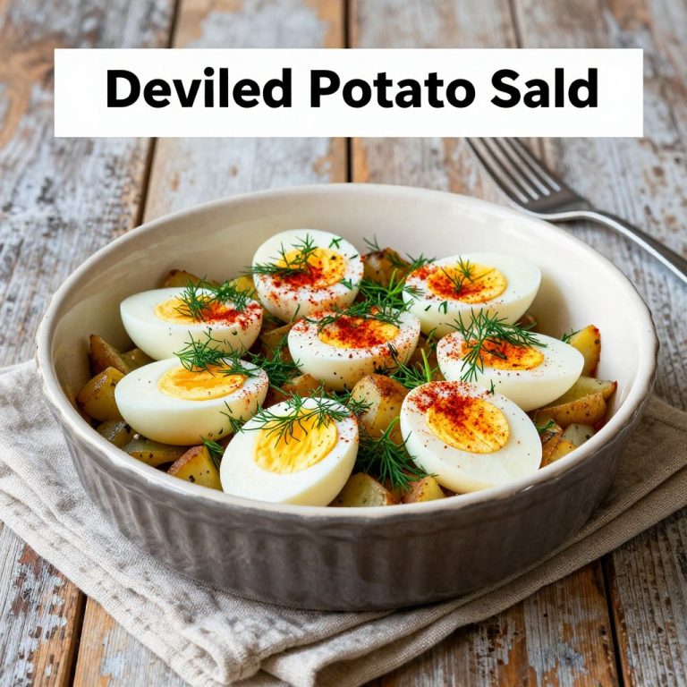 Deviled Egg Potato Salad: A Creamy & Tangy Twist