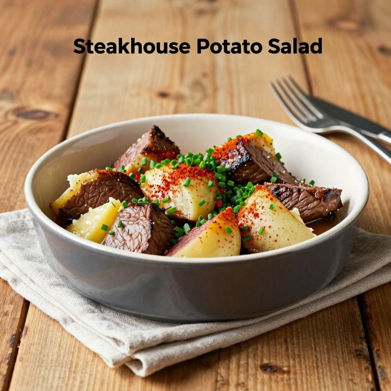 Steakhouse Potato Salad Recipe: Creamy & Delicious!
