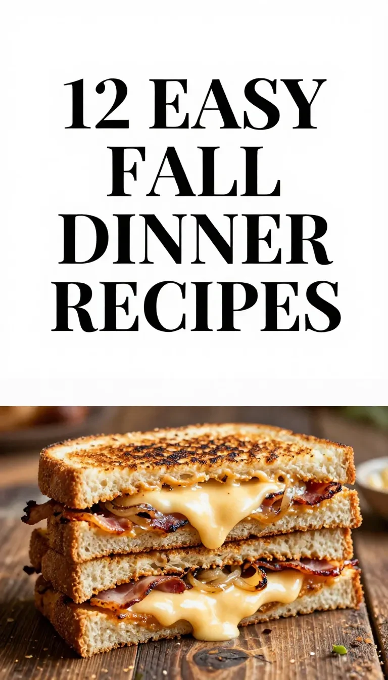 A cozy table set for a fall dinner featuring seasonal dishes and warm colors